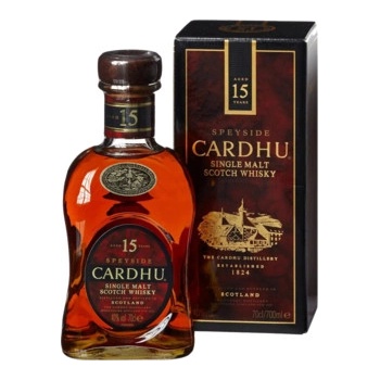 Cardhu 15y 40% 0,7 l (kartón)