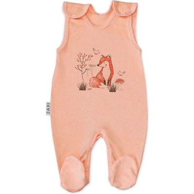 Dojčenské dupačky F WILD Fox broskyňová
