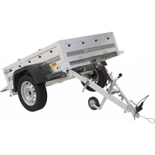 Garden Trailer 150 KIPP s rámem H-0 a šedou plachtou