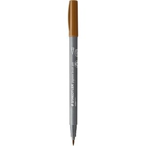 STAEDTLER Флумастер Staedtler Pigment Brush 371, свкафяв 790 (31656-А-СВКАФЯВ)