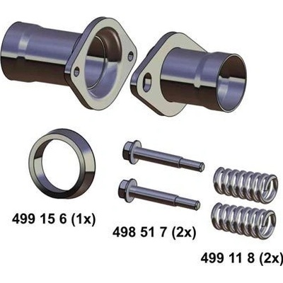 Opravna sada, vyfukove potrubie ERNST 043557