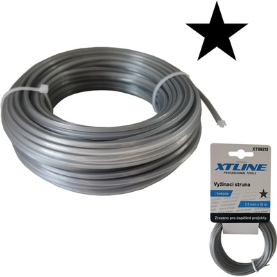XTLINE Vyžínací struna hvězda Celková dĺžka (L): 15 m, Priemer struny: 2,7 mm