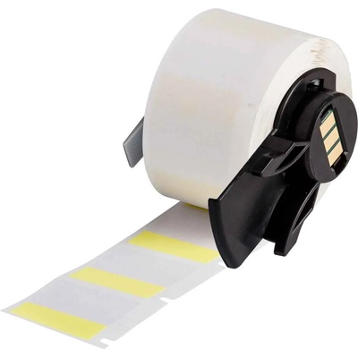 Brady M6-19-427-YL / 173742, Самоламиниращ се Винилови етикети, 25.40 mm x 25.40 mm (173742)