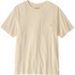 Patagonia Мъжка тениска Patagonia Fitz Roy Massif Pocket Tee T-shirt - Undyed Natural - размер XL (217-0786-0414)