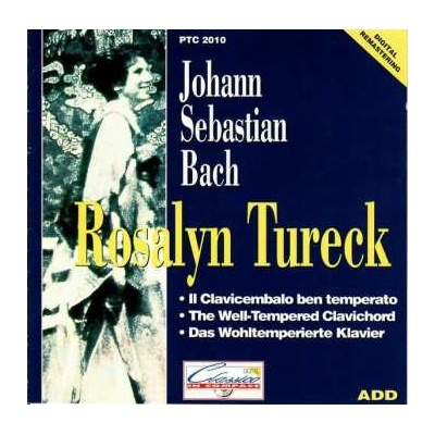 Johann Sebastian Bach - Das Wohltemperierte Klavier Erster Teil CD