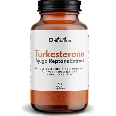 Natural Nutrition Turkesterone Ajuga Reptans extrakt 60 kapslí