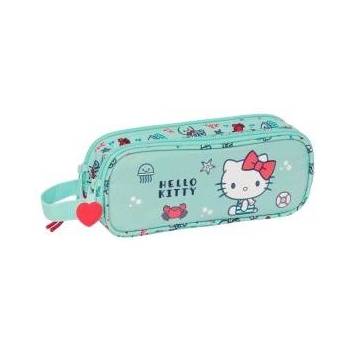 Hello Kitty Двоен Моливник Hello Kitty Sea lovers цвят тюркоаз 21 x 8 x 6 cm