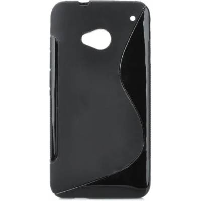 HTC Силиконов калъф за HTC Desire 200 черен