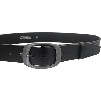 Penny Belts kožený opasek 7263 černý