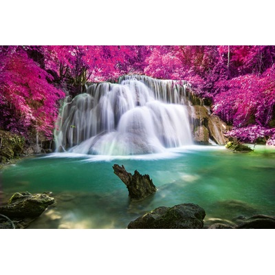 DIMEX ART Флизелинов фототапет спиращ дъха водопад 375 x 250 см