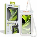 Mobile Origin Waterproof Floating Case 6.8" White / Orange DBXL-WHT-ORG01