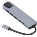 eSTUFF 6-in-1 Mobile USB-C Hub ES623012