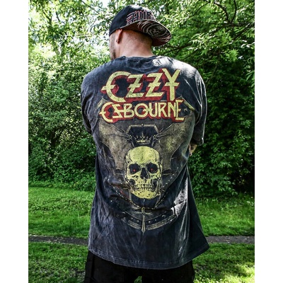 Tričko Metal Metalshop Originals Ozzy Osbourne Skull černá