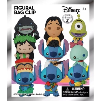 Monogram Disney: Stitch (blind Bag/random) 3d Foam Bag Clips