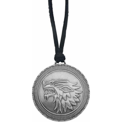 Noble Collection Amulet Game of Thrones znak Starkov De Luxe NNXT0090