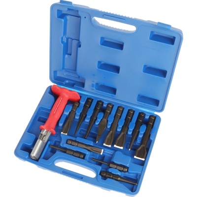 Súprava sekáčov, priebojníkov a jamkovačov, 12 kusov 3120505-12PCS