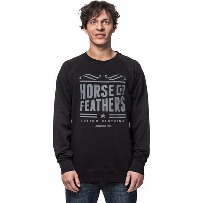 Horsefeathers Chris mikina black