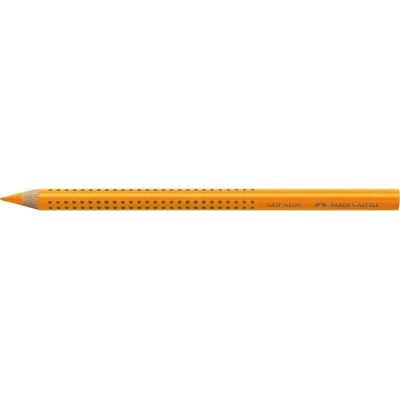 Faber-Castell Grip Jumbo триъгълен молив в неоново оранжево FC114815 (FC114815)