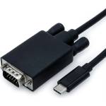 Roline Cable USB Type C - VGA, M/M, 2m, Value 11.99. 5821 (11.99.5821)