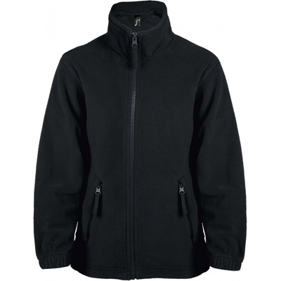 Soľs North Kids dětská fleece mikina SL00589 Černá