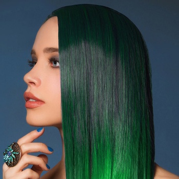 Créé Barva na vlasy Zelená 100 ml