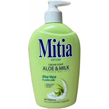 Mitia Aloe & Milk tekuté mydlo dávkovač 500 ml