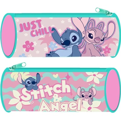 Školní penál Stitch a Angel