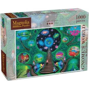 Magnolia Пъзел Magnolia от 1000 части - Светът на гномите (2102)