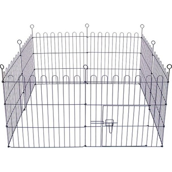 ABC-ZOO Оградка Dog Park Black Lux 8-ъгъл, L - 61 x 91 см