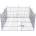 ABC-ZOO Оградка Dog Park Black Lux 8-ъгъл, L - 61 x 91 см