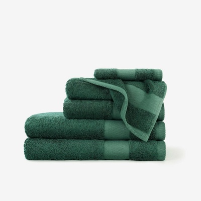 Goldea bambusový ručník smaragdově zelený 30 x 50 cm