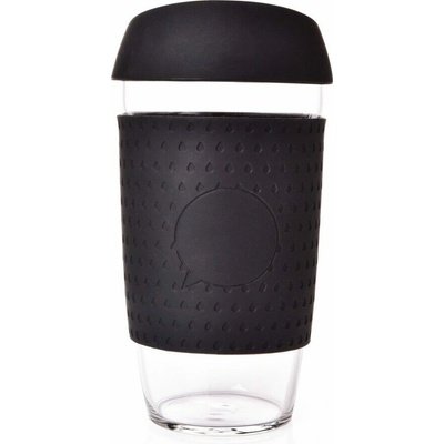 500 ml skleněný hrnek KELIMERO® GoEco®, černý