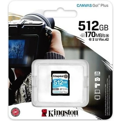 Kingston 1TB SDXC Canvas Go Plus SDG4-1TB