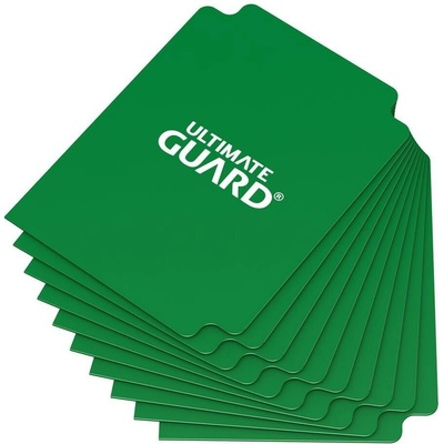 Ultimate Guard Sada oddělovačů Green 10 ks