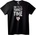 NOONEBRAND Тениска Време за пуйка - 2XL, Black