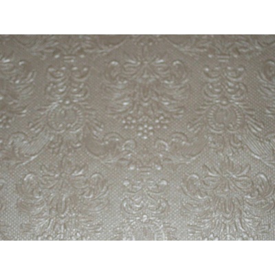 Ambiente ubrousky Elegance 3V šedohnědé metalické 15ks 33x33cm