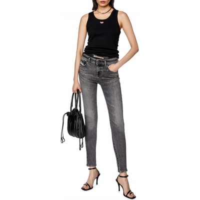 Diesel 2017 SLANDY TROUSERS černé