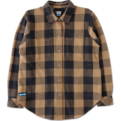 KAVU Дамска риза с копчета KAVU Women's Wren Shirt - Brown Bear Trail (133-1308-0113)