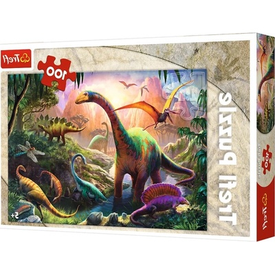 Trefl mamido Svet dinosaurov 100 dielov