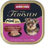 Animonda Vom Feinsten Junior Mini - птиче месо, елен и червени боровинки 100 g