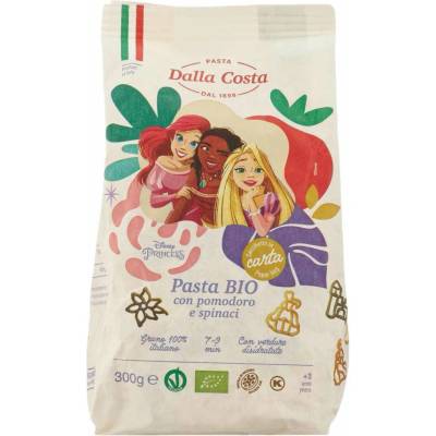 Dalla Costa Těstoviny Disney Princess tricolore BIO 300 g