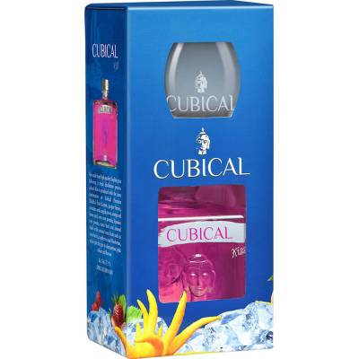 Cubical Kiss + 1 pohár 37,5% 0,7 l (kazeta 1 pohár)