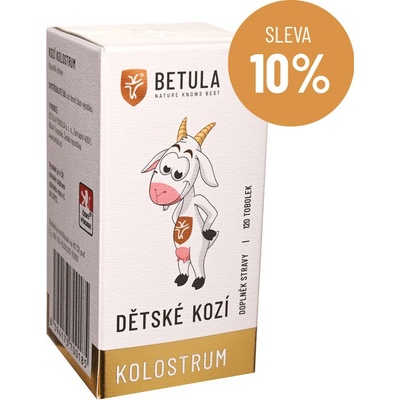 Betula dětské kozí kolostrum 120 tablet