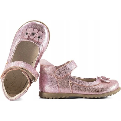 Emel E2094B-1 dívčí balerínky polobotky růžová