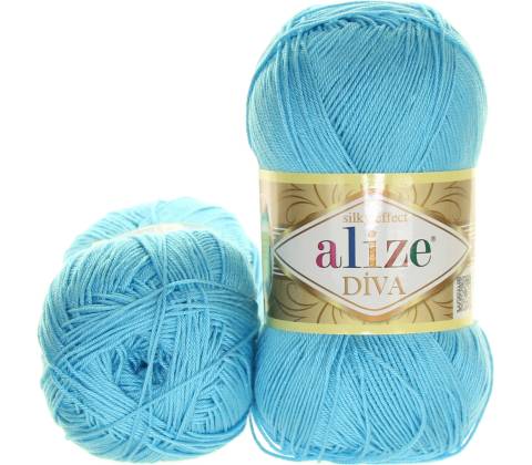 Alize Diva světle modrá 346