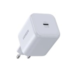 UGREEN Захранващо зарядно устройство, 45W, USB-C, PD 3.0, GaN, бяло (65053)