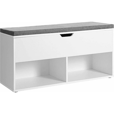 Songmics Vasagle bílý/šedý – Sleviste.cz