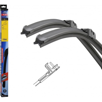 Compass Flat Set Pin 660+510 mm 10526