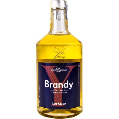 Žufánek Brandy ze sudu 45% 0,5 l (holá láhev)