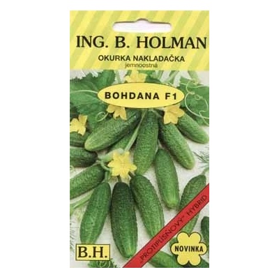 Okurky Holman Okurka nakládačka F1 Bohdana Holman jemnoostná